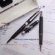 Perfect Replica Montblanc Stainless Steel Clip Black Meisterstuck Rollerball Pen (3)_th.jpg
